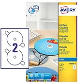 Dodatki do drukarek i skanerów - Avery CD-etiketten (fotograficznej jakości, błyszczący) C9660-25 - miniaturka - grafika 1