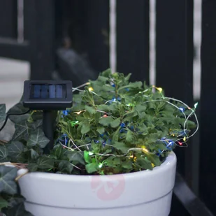 Best Season Łańcuch solarny LED Dew Drop, multicolor - Lampy ogrodowe - miniaturka - grafika 3