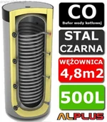 Pompy ciepła - LEMET 500L Lemet + wężownica MAXI 177x81cm 16.500B-1M - miniaturka - grafika 1