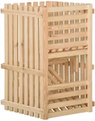 Pudła i pojemniki do przechowywania - vidaXL Skrzynia na ziemniaki, 50x50x80 cm, lite drewno sosnowe vidaXL - miniaturka - grafika 1