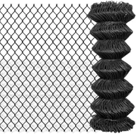 Ogrodzenia - vidaxl Siatka ogrodzeniowa 25 x 1 m, stalowa, szara - miniaturka - grafika 1