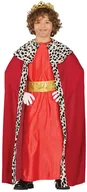 Stroje karnawałowe - Guirca Kostium Król czerwony dla chłopca GU41707 - miniaturka - grafika 1