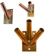 Meble modułowe i akcesoria - UNIMET UCHWYT DO FLAGI POTRÓJNY UCH FL 3 [6680596] - miniaturka - grafika 1