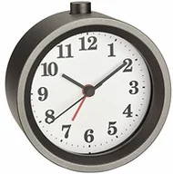 Zegary - TFA Dostmann elektroniczny budzik, metal, szary, 9 x 5 x 10 cm 60.1026.10 - miniaturka - grafika 1