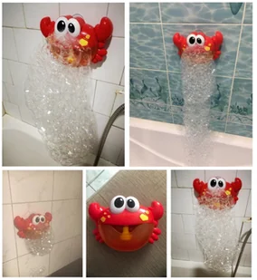 Zabawka do kąpieli krab generator piany KX7219 - Zabawki do kąpieli - miniaturka - grafika 4