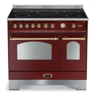 Kuchenki elektryczne - Lofra DOLCEVITA 90 ROSSO BURGUNDY RRD96MFTE/5I - miniaturka - grafika 1