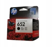 Tusze zamienniki - Oryginalny Tusz Do Drukarki Hp 652 F6V25AE Czarny - miniaturka - grafika 1