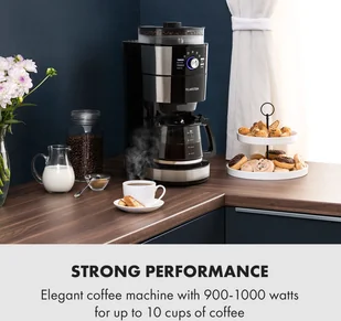 Ekspres do kawy Klarstein TK3G-Grind&Brew - Ekspresy do kawy - miniaturka - grafika 2