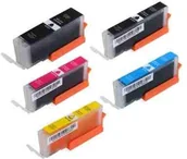 Tusze zamienniki - DrTusz Tusze Zamienniki PGI-580/CLI-581 CMYK do Canon 2078C005) komplet) - miniaturka - grafika 1