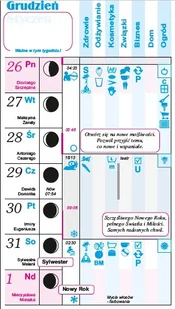 InPSI Kalendarz księżycowy 2019 (mini) 5907666522066 - Wróżbiarstwo i radiestezja - miniaturka - grafika 2