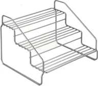 Pozostałe akcesoria kuchenne - Metaltex stojak na przyprawy Steppo 20 x 18 cm srebrny metalowy twm_464324 - miniaturka - grafika 1