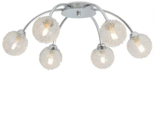 vidaXL Lampa sufitowa na 6 żarówek LED G9 240 W - Lampy sufitowe - miniaturka - grafika 3