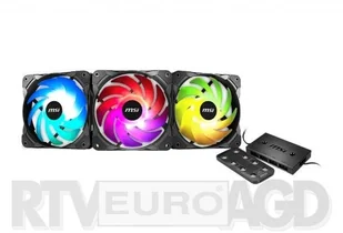 MSI Wentylator  MAX F12A-3H 3-pack + Hub + Pilot OE3-7G09F04-W57 OE3-7G09F04-W57 - Wentylatory komputerowe - miniaturka - grafika 3