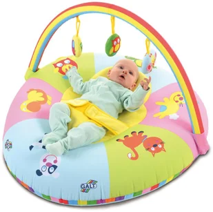 James Galt Galt Toys Gniazdko z pałąkiem do zabawy 3-w-1, dwustronne, 381004819 - Maty edukacyjne - miniaturka - grafika 2