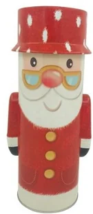 PUSZKA Z KAPELUSZEM 8,5X24,5 CM DEK. MIKOŁAJ - Pojemniki kuchenne - miniaturka - grafika 2