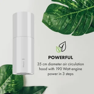 Klarstein Beretta Biały (TK15-Beretta-WH) - Okapy kuchenne - miniaturka - grafika 7