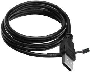 EK Water Blocks EK-Loop Connect externes USB Kabel - 1m czarny 3831109818800 - Chłodzenie wodne - miniaturka - grafika 2