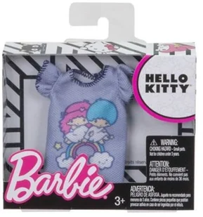 Barbie Hello Kitty szary top z bliźniakami Mattel - Akcesoria dla lalek - miniaturka - grafika 2