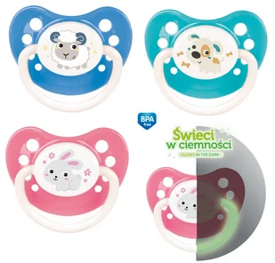 Canpol babies Canpol Smoczek silikonowy anatomiczny 6-18m 23/272 Bunny&Company 41922 - Smoczki uspokajające - miniaturka - grafika 4