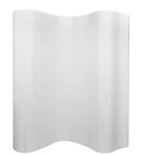 Parawany - vidaXL Przegroda z parawanu bambusowego biała - miniaturka - grafika 1