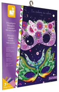 Janod Zestaw kreatywny Mozaika Maski 7+, solution-bc-7144-0 - Zabawki kreatywne - miniaturka - grafika 16