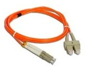 Kable komputerowe i do monitorów - A-LANTEC Alantec FO Patch cord SM LC-SC 1m 9/125 duplex FOC-LCSC-9SMD-1 - miniaturka - grafika 1