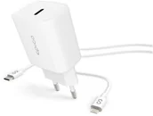 Ładowarki do telefonów - EPICO ładowarka 20W PD Charger Bundle biała 9915101100106 - miniaturka - grafika 1