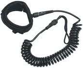 Windsurfing - VidaXL Lumarko Spiralna smycz do deski SUP, czarna, 10 cali 92205 VidaXL - miniaturka - grafika 1