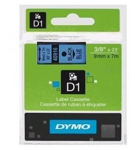 Dymo Standardowa taśma D1 - 9mm x 7m - czerwony/biała - 40915 - Etykiety do drukarek - miniaturka - grafika 4