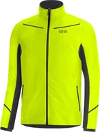 Kurtki i kamizelki sportowe męskie - GORE WEAR GORE WEAR R3 Gore-Tex Infinium Partial Kurtka Mężczyźni, neon yellow/black S 2021 Kurtki do biegania 100624089903 - miniaturka - grafika 1