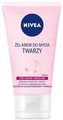 Żele do mycia twarzy - Nivea Żel-krem do mycia twarzy cera sucha i wrażliwa 150ml 92528-uniw - miniaturka - grafika 1