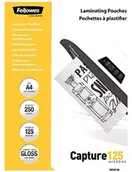 Laminatory - Fellowes 5314901 A4 foliami do laminowania (125 mikronów) w praktycznym Value Pack  sztuk CRC53149 - miniaturka - grafika 1