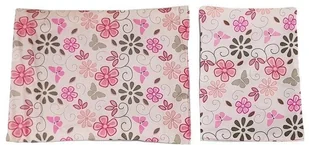 Import LEANToys Łóżko dla Lalek Alice Różowe w Kwiaty LT-7702-0 - Akcesoria dla lalek - miniaturka - grafika 4