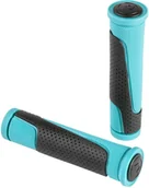 Kierownice rowerowe - ACCENT Chwyty kierownicy Comet 2D 125mm turkusowo-czarne (610-06-1285_ACC) - miniaturka - grafika 1