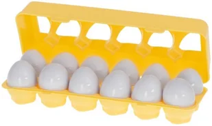Puzzle klocki jajka 12 szt wytłaczanka Montessori liczby i kolory KX5964 - Układanki dla dzieci - miniaturka - grafika 8