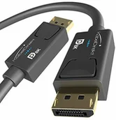 Kable - KabelDirekt KabelDirekt  przewód 8K DisplayPort w wersji 1.4 o długości 1m (certyfikacja VESA, obsługuje 8K 60Hz, 4K 120 Hz, HBR3, DSC, HDR10, DP8K)  wersja gamingowa 1119 - miniaturka - grafika 1