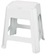 Dozowniki papieru i mydła dla firm - Bisk Taboret 90902 pod prysznic biały - miniaturka - grafika 1