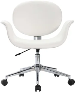 vidaXL Obrotowe krzesła stołowe, 6 szt., białe, sztuczna skóra 3054859 - Krzesła - miniaturka - grafika 19