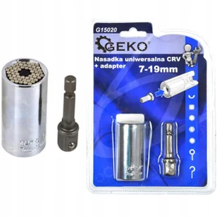 Nasadka uniwersalna klucz nasadowy 7 - 19 mm. 3/8' - Klucze i nasadki - miniaturka - grafika 2