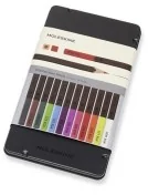 Moleskine kredki akwarelowe, 12 sztuk EW7P12COLA - Kredki, ołówki, pastele i pisaki - miniaturka - grafika 2