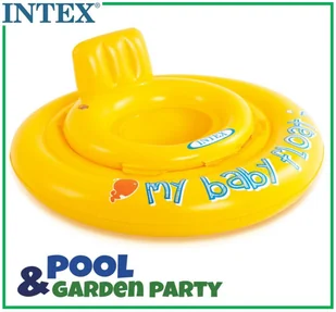 Intex My Baby Float Dla Dzieci, Yellow, 70 Cm (56585EU) - Karimaty - miniaturka - grafika 2