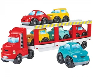 Ecoiffier Abrick Laweta 7 Pojazdów 3289 - Samochody i pojazdy dla dzieci - miniaturka - grafika 2