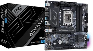 Płyta główna ASRock H670M PRO RS H670M PRO RS - Płyty główne - miniaturka - grafika 2