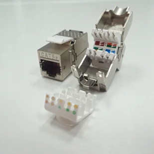 NetRack moduł Keyston Jack 1xRJ45 8p8c 105-31 - Szafy rack - miniaturka - grafika 2