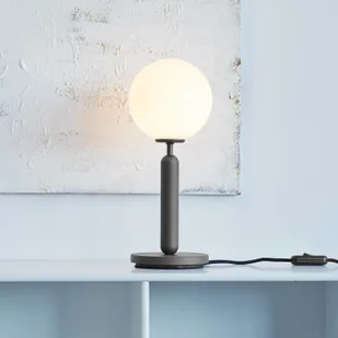 Nuura Aps Nuura Miira Table lampa stołowa szara/biała - Lampy stojące - miniaturka - grafika 2