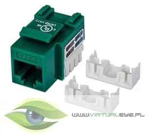 Keystone Intellinet Intellinet Moduł Cat6 UTP RJ45 zaciskany zielony 210638 - Wtyczki i adaptery - miniaturka - grafika 5