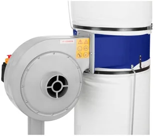 028 02869785 Odciąg do trocin + 2,5 m wąż wydajność odsysania 1000 m3/h moc silnika 0,75 kW) 69785-uniw - Odciągi trocin i wiórów - miniaturka - grafika 3