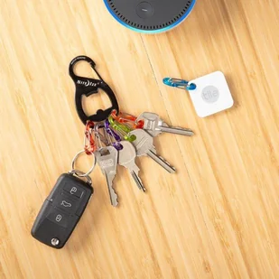 Nite Ize Karabinek na klucze z otwieraczem KeyRack+ S-Biner Nite Ize - stainless steel KRB2-11-R6 - Breloki - miniaturka - grafika 3