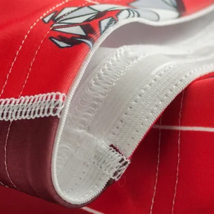 Extreme Hobby Spodenki Vale Tudo, POLSKA, czerwony, rozmiar 3XL - Kimona, stroje i obuwie - miniaturka - grafika 4