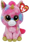 Maskotki i pluszaki - Carletto Ty Ty Beanie Boos Glubschi Fantazja jednorożec wielokolorowy 15 cm 24 cm pluszowe zwierzątko, small, rose - miniaturka - grafika 1